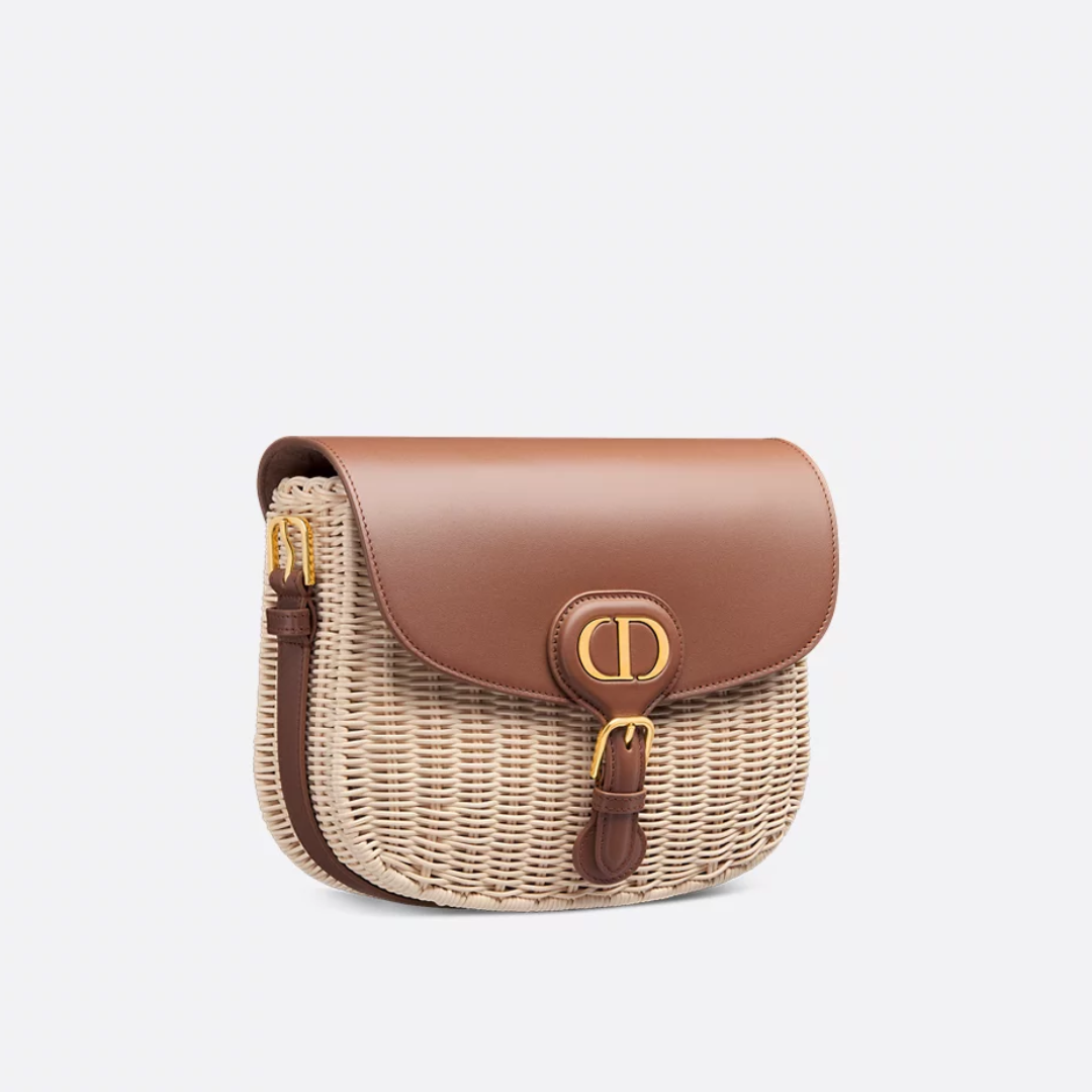 DIOR BOBBY MEDIUM BAG AND 30 MONTAIGNE WEDGE SLIDE SET