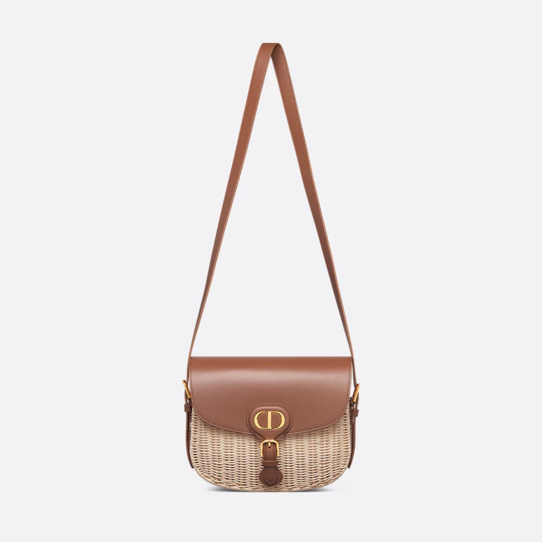 DIOR BOBBY MEDIUM BAG AND 30 MONTAIGNE WEDGE SLIDE SET