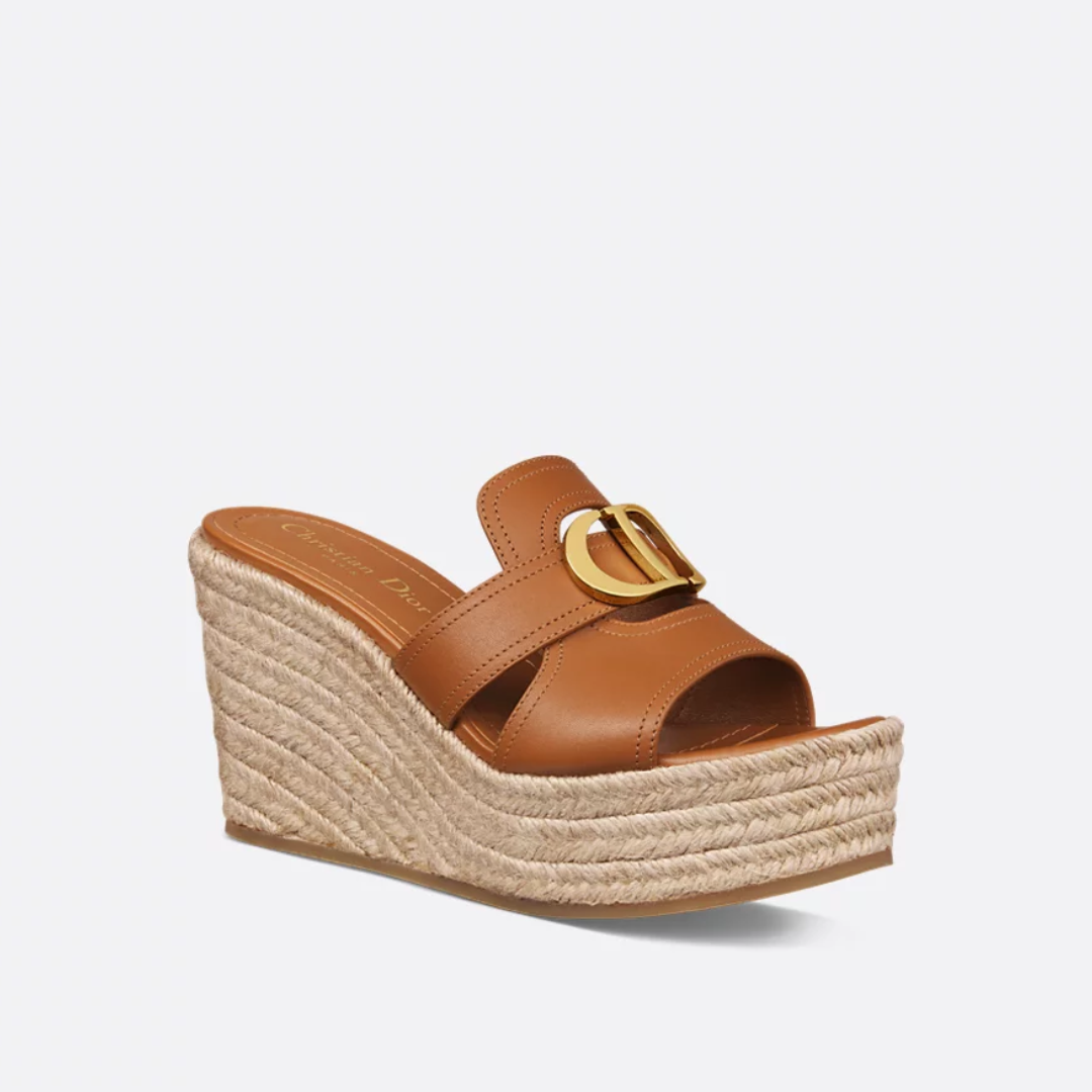 DIOR BOBBY MEDIUM BAG AND 30 MONTAIGNE WEDGE SLIDE SET