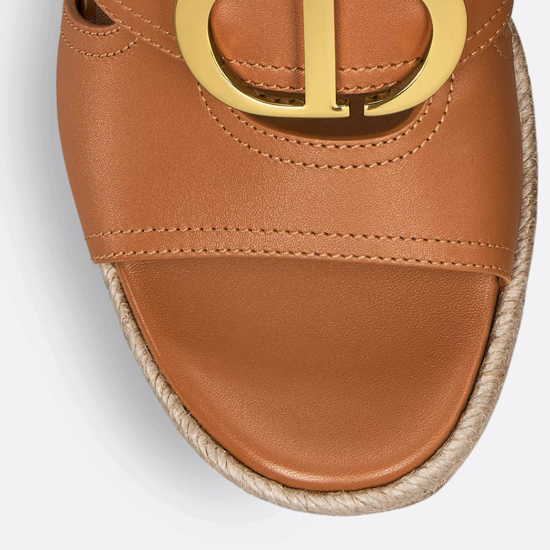 DIOR BOBBY MEDIUM BAG AND 30 MONTAIGNE WEDGE SLIDE SET