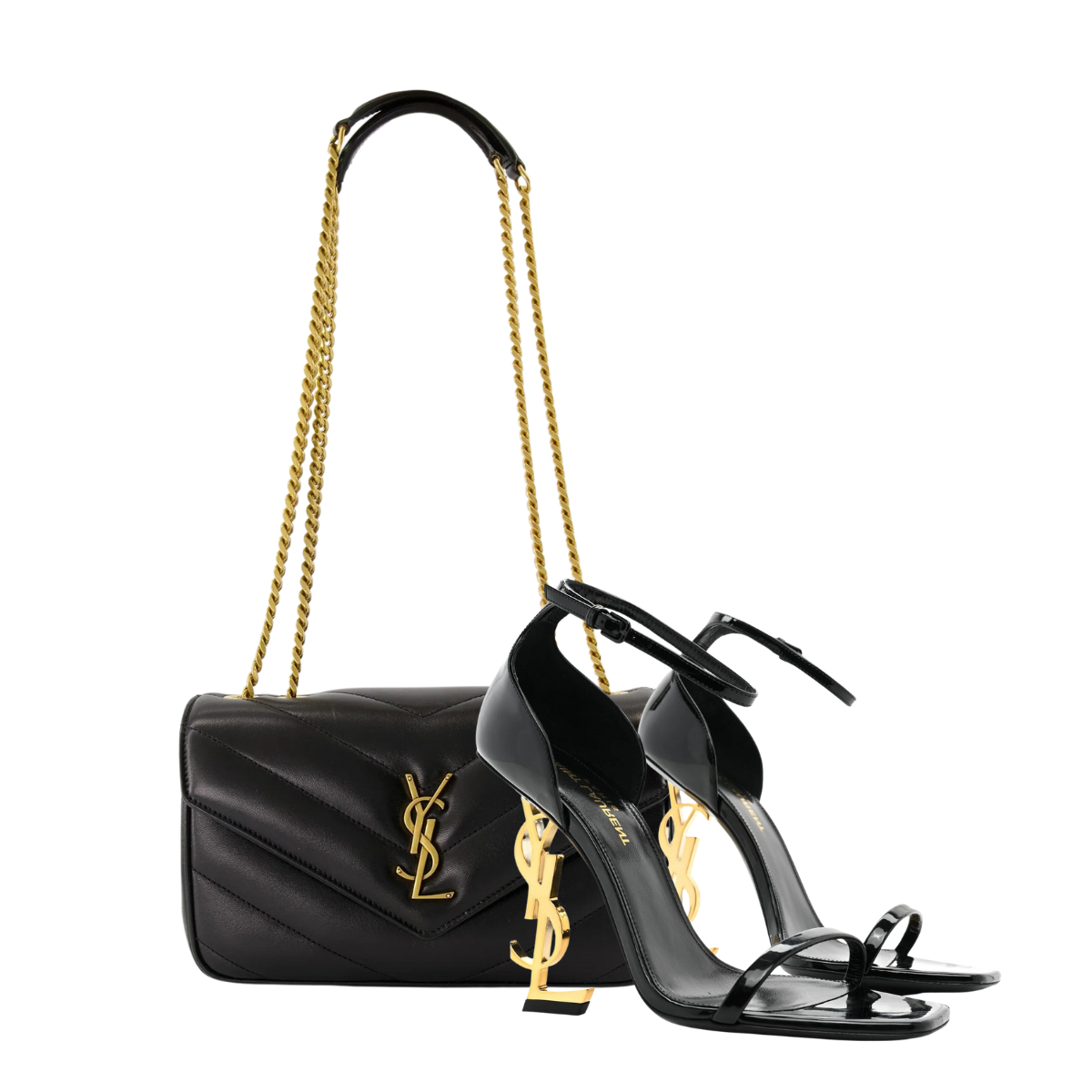 YSL SIGNATURE SET– LOULOU BAG & OPYUM SANDAL